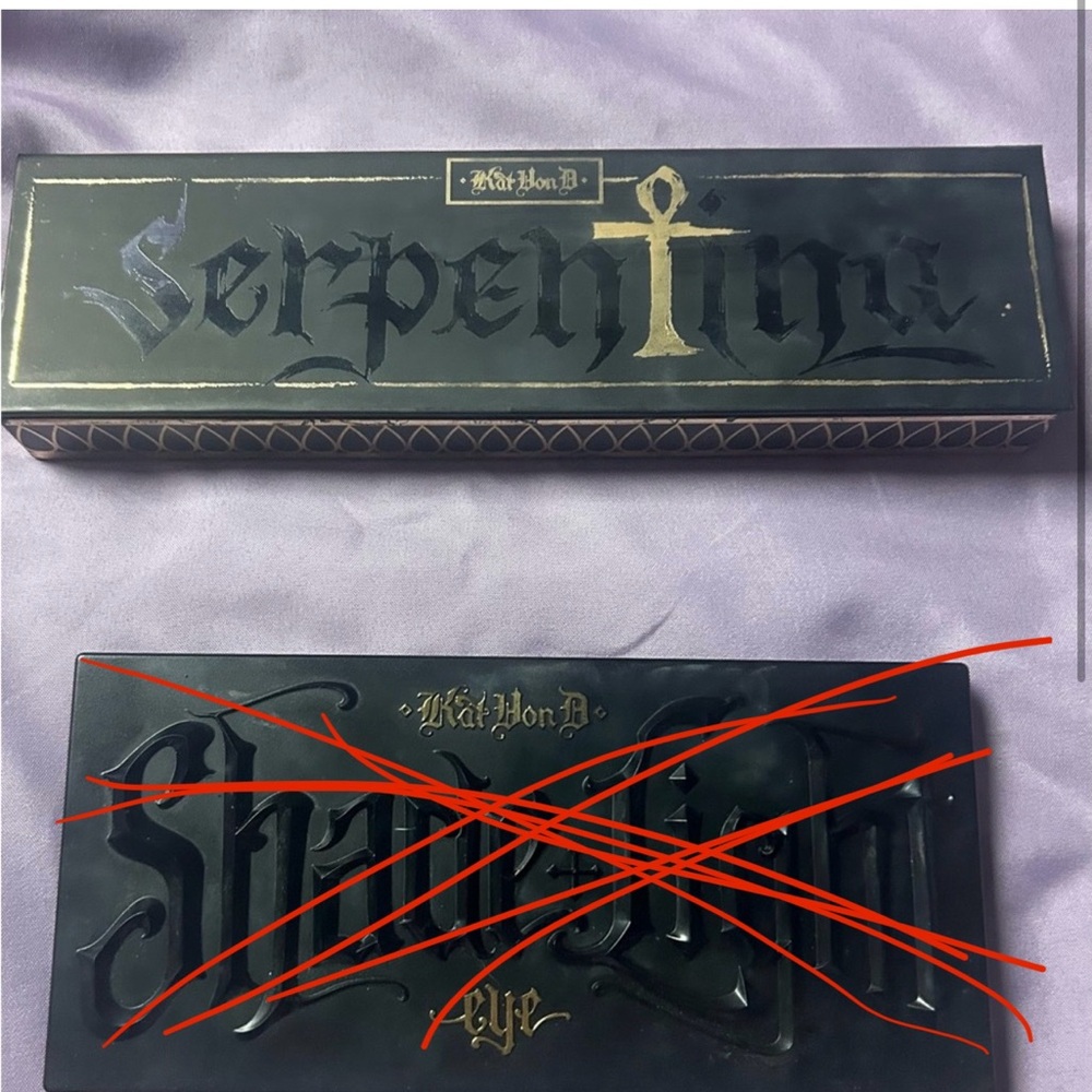 Kat Von D Serpentina Eyeshadow Set only